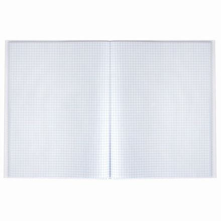 Книга учета 80 л., клетка, твердая, глянцевая, блок офсет, А4 210х265 мм, STAFF, 130071