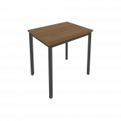 Slim Стол письменный на металлокаркасе С.СП-2.1 Орех/Антрацит металл 780*600*750