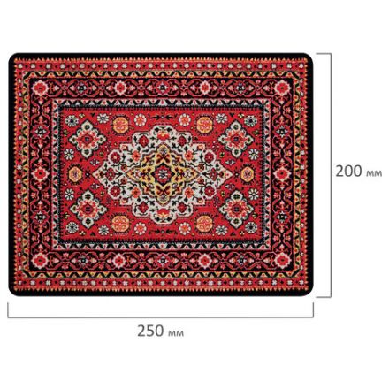 Коврик для мыши SONNEN "USSR" резина + ткань, 250х200х2 мм, 513962