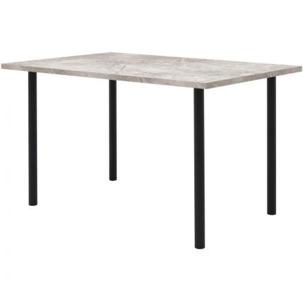 Стол обеденный UD_Статус СТ6 опора-черн. ОС1 1200х800, 2504 сланец светлый