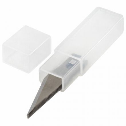 Нож макетный (скальпель) STAFF, 6 лезвий в комплекте, металлический корпус, блистер, 238258 Нож макетный (скальпель) STAFF, 6 лезвий в комплекте, металлический корпус, блистер, 238258