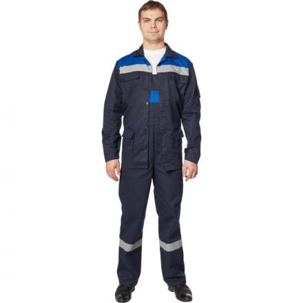Костюм рабочий летний муж л05-КПК син/вас (р.52-54) 194-200 (Арсенал-СП)