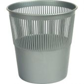 Корзина офисная 10л пластик, серая Luscan Корзина офисная 10л пластик, серая Luscan