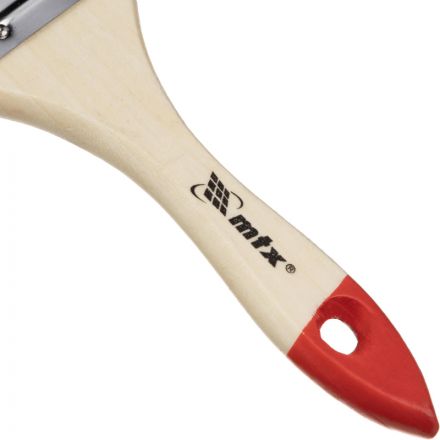 Кисть плоская 50 мм (2) натур. щетина дер. ручка Стандарт MTX 82530