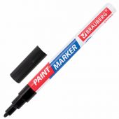 Маркер-краска лаковый EXTRA (paint marker) 2 мм, ЧЕРНЫЙ, УСИЛЕННАЯ НИТРО-ОСНОВА, BRAUBERG, 151968 Маркер-краска лаковый EXTRA (paint marker) 2 мм, ЧЕРНЫЙ, УСИЛЕННАЯ НИТРО-ОСНОВА, BRAUBERG, 151968