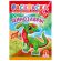 Раскраска с заданиями +122 наклейки "Яркие дизайны" с цветным фоном, А4, 16 стр, 21х29 см, АССОРТИ, ЛиС