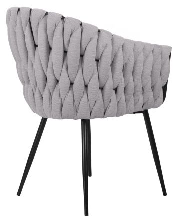 Набор 2 шт Стул обеденный DOBRIN MATILDA, серая ткань (LAR 275-17)