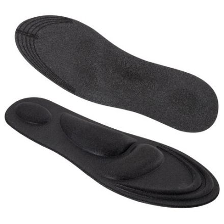 Стельки для обуви с супинатором 4D COMFORT PLUS, материал FOAM, размер RU 34-39 / EU 35-40, с линиями выреза, SHEGRA (ШЕГРА), 700744