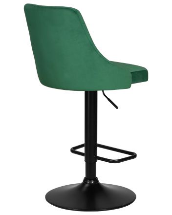 Набор 2 шт Стул барный DOBRIN JOSEPH BLACK, зеленый велюр (MJ9-88) Набор 2 шт Стул барный DOBRIN JOSEPH BLACK, зеленый велюр (MJ9-88)