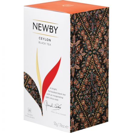 Чай Newby Цейлон черный 25 пакетиков Чай Newby Цейлон черный 25 пакетиков
