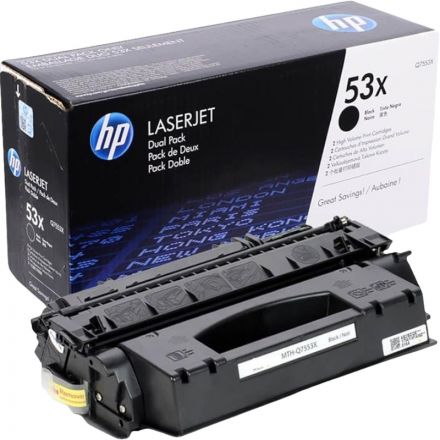Картридж лазерный HP 53X Q7553X чер. пов.емк. для LJ 2015 Картридж лазерный HP 53X Q7553X чер. пов.емк. для LJ 2015