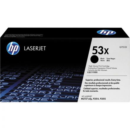 Картридж лазерный HP 53X Q7553X чер. пов.емк. для LJ 2015 Картридж лазерный HP 53X Q7553X чер. пов.емк. для LJ 2015