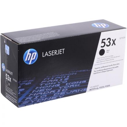 Картридж лазерный HP 53X Q7553X чер. пов.емк. для LJ 2015 Картридж лазерный HP 53X Q7553X чер. пов.емк. для LJ 2015
