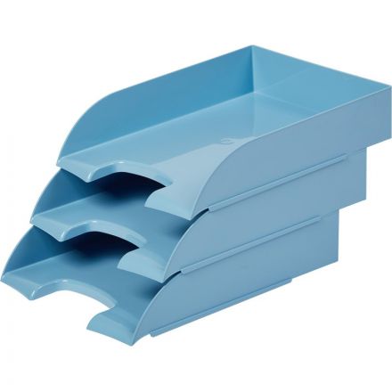 Лоток горизонтальный горизонтальный Комус Ницца голубой Лоток горизонтальный горизонтальный Комус Ницца голубой