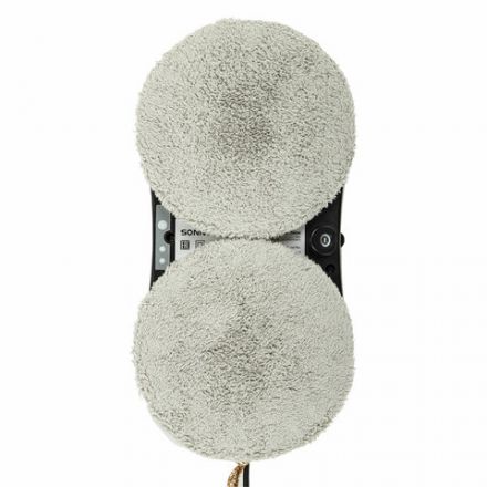 Робот-мойщик окон с автораспылением SONNEN Tech RWC-123 SPRAY, датчик от падения, 26 салфеток, пульт ДУ, 456236