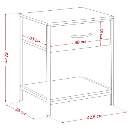 Комод Leset Линкс с ящиком и полкой, Каркас Белый, ящики Белые, Белый, Белый, Экокожа