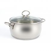 Кастрюля 3л линия Комфорт с кр. капсул/дно 0,6мм,мат (ТАM-20)