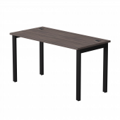 Стол прямой Everprof EVO на металлокаркасе 1380х670х755 мм Дуб Пасадена/Черный