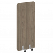 R-line Перегородка на металлических опорах, на роликах DP.R-80-180 Вяз/Серый металл 800*18*1800 R-line Перегородка на металлических опорах, на роликах DP.R-80-180 Вяз/Серый металл 800*18*1800