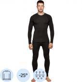 Термофутболка с дл. рукавом муж. чер. Activ-25 р-р 54