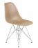 Стул обеденный DOBRIN DSR, ножки хром, цвет бежевый (GR-03)