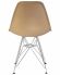 Стул обеденный DOBRIN DSR, ножки хром, цвет бежевый (GR-03)