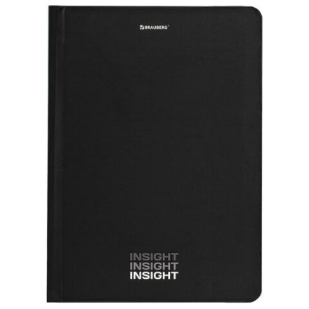 Блокнот с резинкой в клетку 96 л., А5 (145х203 мм), твердая обложка, BRAUBERG, "Insight", 113723 Блокнот с резинкой в клетку 96 л., А5 (145х203 мм), твердая обложка, BRAUBERG, "Insight", 113723