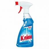 Средство для мытья стекол и зеркал, 500 мл, КЛИН Средство для мытья стекол и зеркал, 500 мл, КЛИН