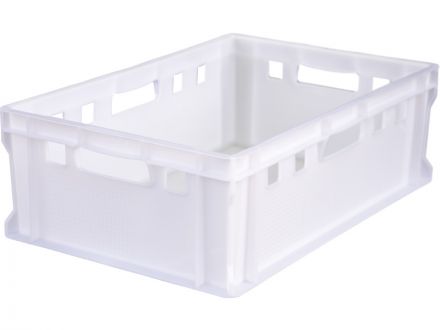 Ящик мясной 600х400х200 мороз. сплошной Е2  натуральный