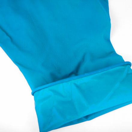 Перчатки латексные смотровые сверхпрочные SFM HIGH RISK ULTRA, Германия, 25 пар (50 штук), размер 7-8, M (средний)