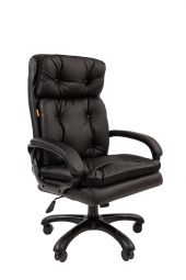 Офисное кресло Chairman 442 экопремиум черный (черный пластик) Офисное кресло Chairman 442 экопремиум черный (черный пластик)