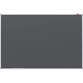 Доска магнитно-меловая 100х150см Attache черная в алюмин. профиле