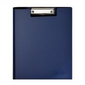 Папка-планшет Attache A4 пластиковая синяя с крышкой
