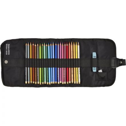 Карандаши цветные худож POLYCOLOR 3824 24цв/наб пенал-рулон 3824024003TP