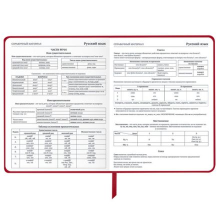 Дневник 1-11 класс 48 л., кожзам (твердая), шелкография, BRAUBERG, "Simple", 106225