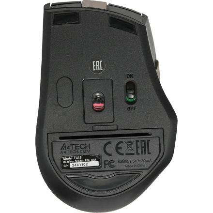 Мышь компьютерная A4Tech Fstyler (FG35 BRONZE) бронз/черн 2000dpi USB 6but