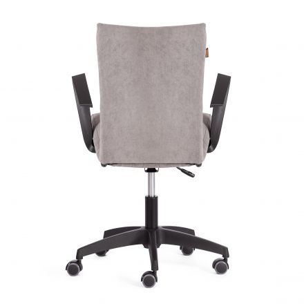 Кресло Tetchair SPARK флок , серый, 29