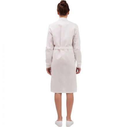 Халат рабочий женский у02-ХЛ белый (р.40-42) 17076 СПб