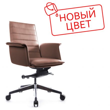 Кресло Rubens-M В1819-2 Светло-коричневый (MB915) натуральная кожа 68*68*98-104