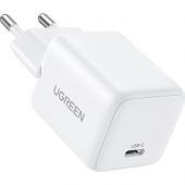 Зарядное устройство UGREEN сетевое X512 (55554) Mini 20W USB-C GaN EU белый