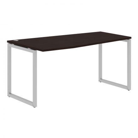 Стол эргономичный XQCT 169(L) Легно темный/Алюминий 1600х900х750