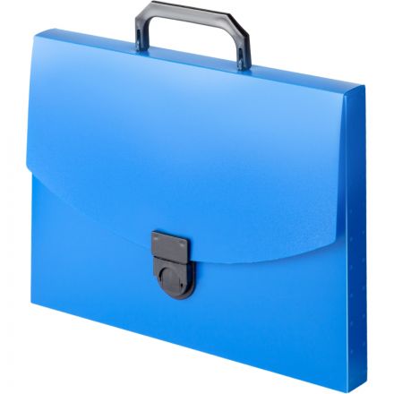 Папка-портфель Attache пластиковая A4 синяя (240x317 мм, 1 отделение) Папка-портфель Attache пластиковая A4 синяя (240x317 мм, 1 отделение)