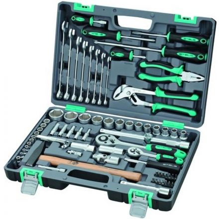 Набор инструмента слесарно-монтажный Stels 76 предметов (14104)