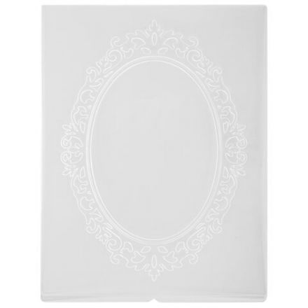 Клише для тиснения 3D "Декоративная рамка", для Машинки ОС-5, 108х146 мм, ОСТРОВ СОКРОВИЩ, 663806, 862-028