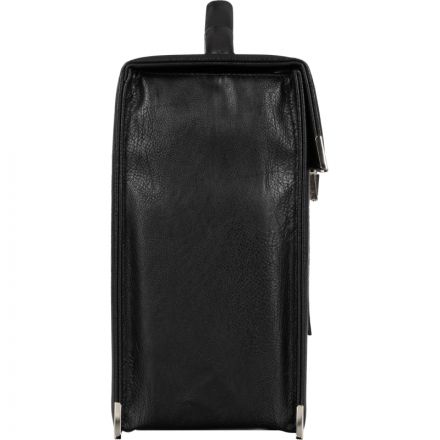 Портфель ГРИФ К мод. 1027/2 черный экокожа