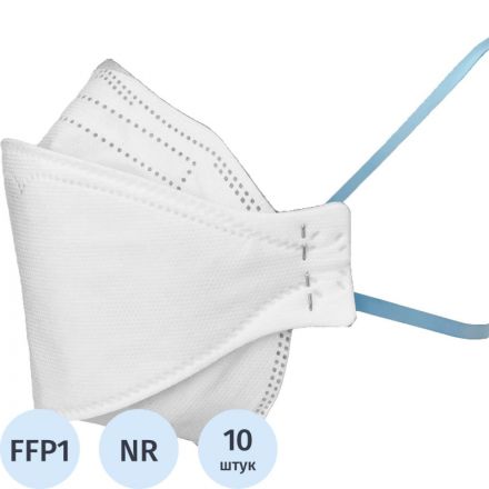 Полумаска фильтрующая PHSV 3010 без кл FFP1 до 4ПДК 10шт/уп