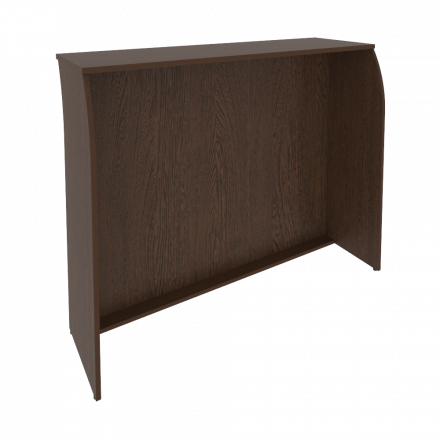 Riva Стойка ресепшн А.РС-3 Венге 1444*506*1150 Riva Стойка ресепшн А.РС-3 Венге 1444*506*1150