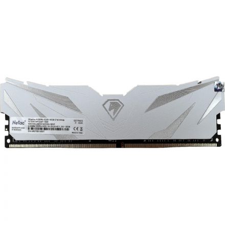 Модуль памяти Netac Shadow II 16GB DIMM DDR4 3200Мгц (NTSWD4P32SP-16W)