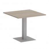 Home Office Стол квадратный VR.SP-5-90.2 Дуб аттик/Серый металл 900*900*753 Home Office Стол квадратный VR.SP-5-90.2 Дуб аттик/Серый металл 900*900*753