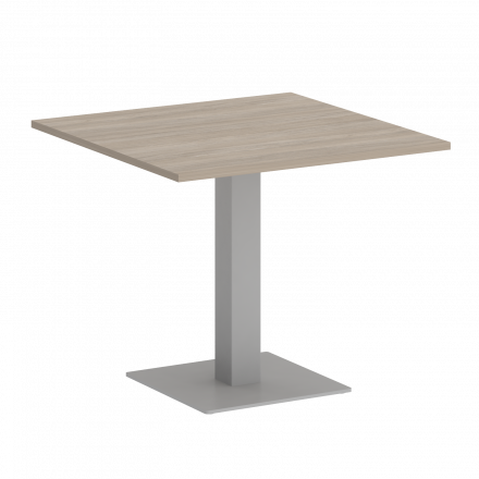 Home Office Стол квадратный VR.SP-5-90.2 Дуб аттик/Серый металл 900*900*753 Home Office Стол квадратный VR.SP-5-90.2 Дуб аттик/Серый металл 900*900*753